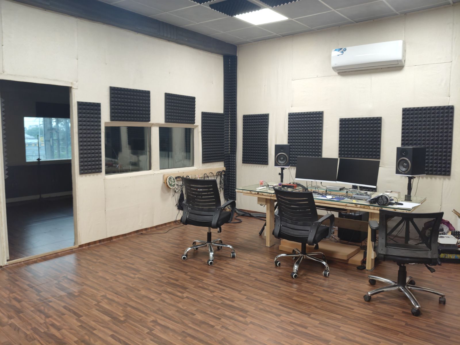 The Recording Studio Control Room at The Record Factory