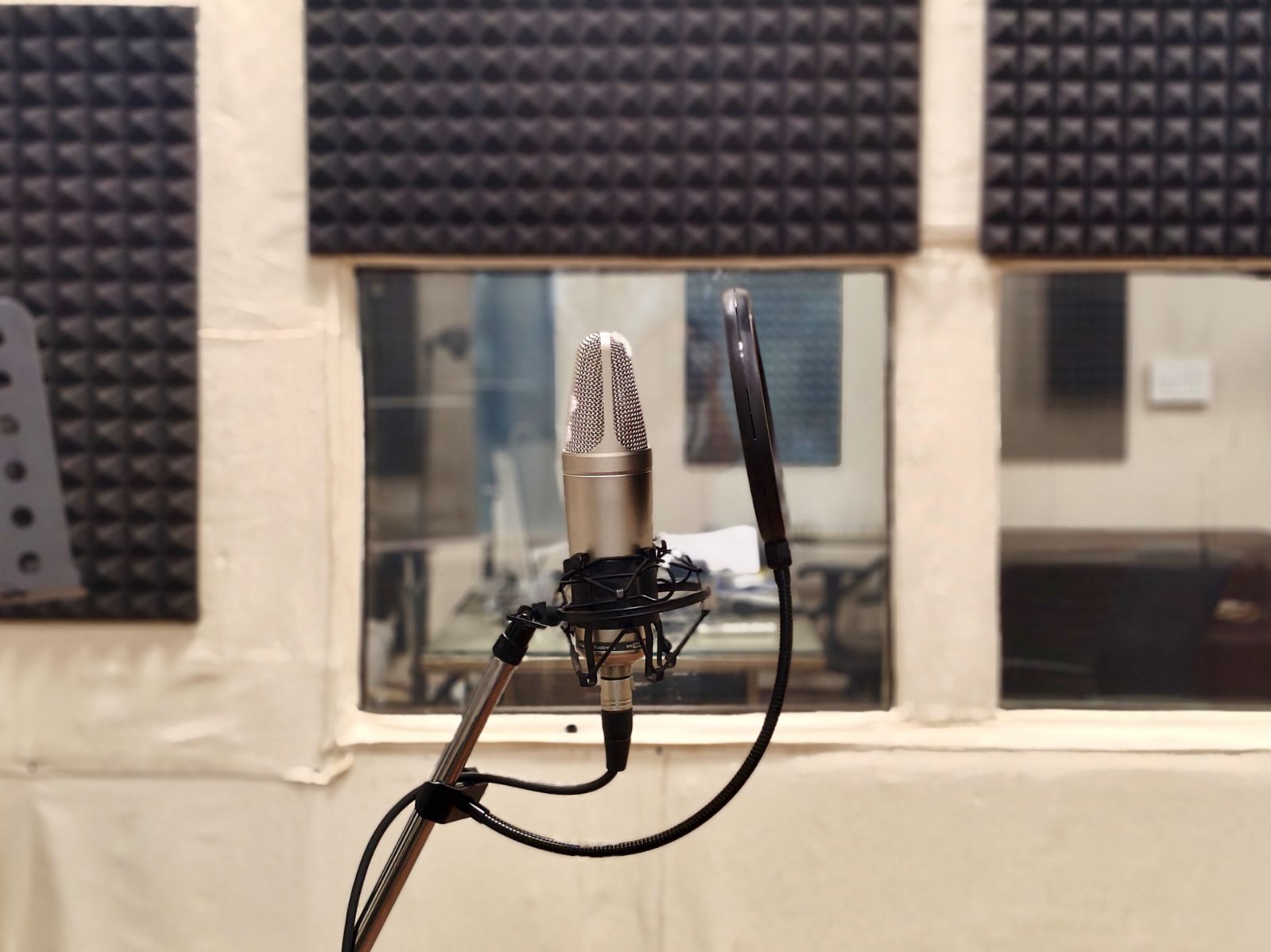 Rode NT 1000 microphone at The Record Factory